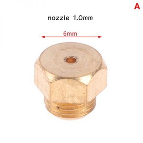 모든 구리 범용 가스 온수기 천연 가스 액화 가스 가정용 가스 깍지 M5 * 0.75LPG /NG 오리지널 0.7mm 1.0mm 1