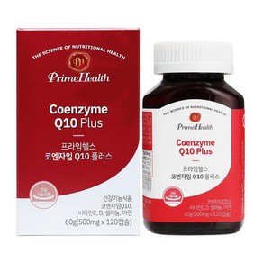 프라임헬스 코엔자임 Q10플러스 500mg x 120캡슐, 1개, 120정