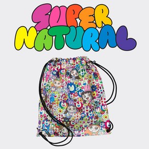 [특별사은품] 뉴진스 앨범 수퍼내추럴 Supernatural MURAKAMI 무라카미 Drawstring Bag (드로우스트링백+포토북+CD 외)