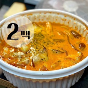 [2인분] 친구들 마라로제떡볶이 푸주 납작당면 소시지 어묵 로제육수 포함, 2개, 900g