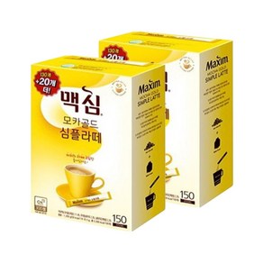 맥심 모카골드 심플라떼 150T(130T+20T) X 2개