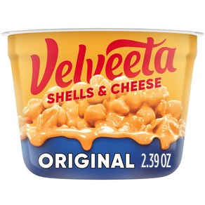 Velveeta Oiginal Shells and Cheese 2.39 Oz Cup Velveeta 오리지널 쉘 앤 치즈 2.39Oz 컵, 1개, 67g