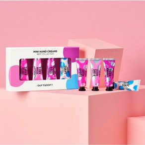 더프트앤도프트 시그니처 퍼퓸 핸드크림 미니어처 10ml x 4종 기프트 세트, 1세트