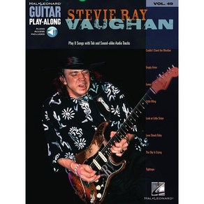 Stevie Ray Vaughan (Guita Play-Along) 스티비 레이 본 - 기타 악보 (온라인 음원 포함) Hal Leonad 할 레오나드