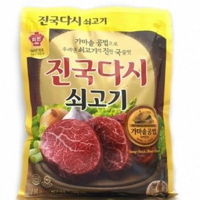 청정원 국물 찌개 대용량 양념 쇠고기 다시다 1.1kg, 1개