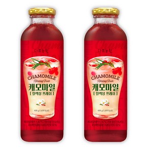 다농원 캐모마일 릴렉싱 프레쉬 시럽 600ml 2개세트, 600g, 2개