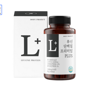 [바프] 24000mg 고함량 류신 단백질 프리미엄 PLUS 1000mg x 60정 (2개월분), 1개