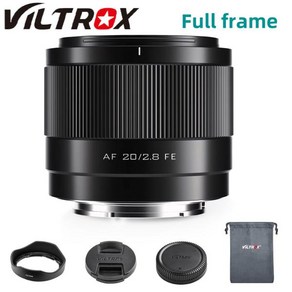 VILTROX 20mm F2.8 니콘 Z마운트 소니 E마운트 카메라 렌즈 풀 프레임 초광각 자동 초점 A7C A6400 용, Sony E-마운트, X-2)1) Nikon Zmount, 1개