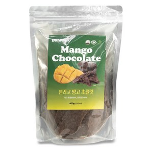 본리코 건망고 무설탕 망고 다크 초콜렛, 400g, 1개