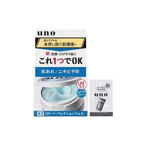 uno 우노 UV 퍼펙션젤 의약부외품 낮용 올인원 젤 SPF30 PA+++ 80g+사은품, 80g, 1개