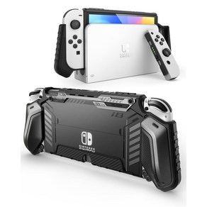 i-Blason Nintendo Switch OLED EL TPU Joy-Con [Amobox 2021용 케이스 유기 모델 내충격, 1개