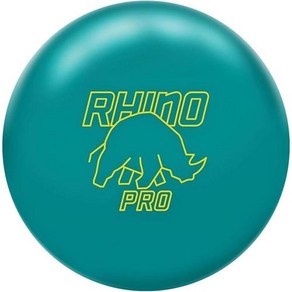 Bowlestoe Poducts Bunswick 미리 드릴된 Rhino Po 빈티지 볼링공 - 청록색 7.3k, 3) 15lbs, 1개