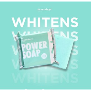 SEVENDAYS 3 BARS Powe Soap Sevendays 세븐데이즈 3바 파워소프 세븐데이즈 캣 멜렌데즈 1+1+1, 3개, 80g