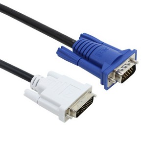 [NEXI] DVI-I 듀얼 to RGB(VGA) 변환케이블 NX-DVIRGB015 / NX0477 [1.5m], 1개