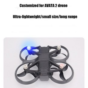 야간 비행 신호 스트로브 LED 플래시 라이트 DJI 아바타 2 드론 액세서리 4 개, 4개