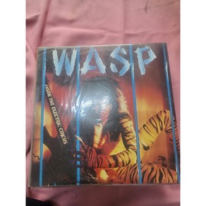 WASP INSIDE THE ELECTRIC CTRCUS 수입반 LP