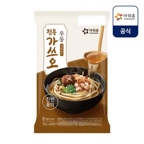 5분마켓 아워홈 겨울 우동 가다랑어 가쓰오우동 458g, 1개