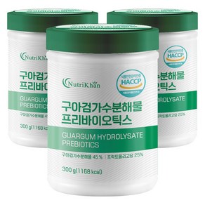 구아검가수분해물 프리바이오틱스 식이섬유 300g 30일분