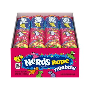 [미국직구] Nerds 너드 로프 레인보우 캔디 0.92 oz 24팩