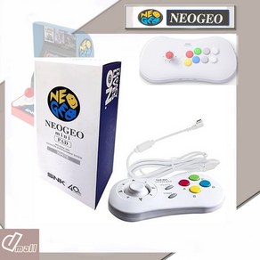 SNK NEO GEO 네오지오 미니 패드 화이트 컨트롤러 정품 아케이드스틱호환 새제품