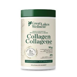 (캐나다 직송) Geat Lakes Wellness 콜라겐 펩타이드 파우더 454g Collagen Peptides Powde, 1개