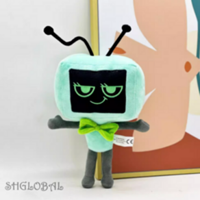 댄디의 세계 그린TV 봉제인형, 그린, 1개, 32cm