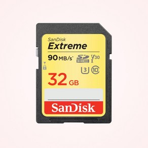 샌디스크코리아 공식인증정품 SD메모리 SDHC Extreme 익스트림 SDXVT 32GB