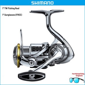 Shimano-오리지널 (EXIST) 전체 금속 낚시 릴 20Kg 최대 드래그 파워 스피닝 휠 코일 얕은 스풀 미끼, 1) TW Reel,1) 1000의 시리즈_1