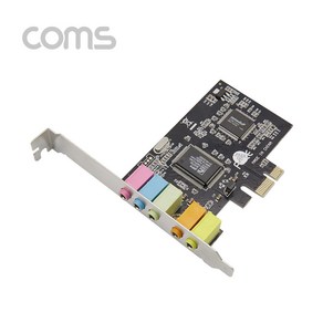 Coms PCIE 사운드 카드 5.1CH 스테레오 - Cmedia CMI8738 칩셋 SW692, 선택없음, 1개