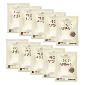 순수나라 야심찬 냉면육수, 10개, 330g