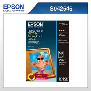 EPSON [EPSON] 정품용지 S042545 광택포토용지 (5X7)