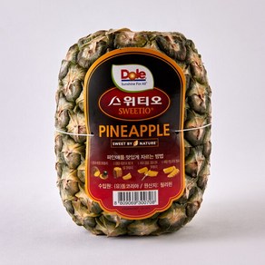 [돌] [Dole 본사직영] 스위티오 파인애플 3과 2.4kg (개당 800g 내외), 3개