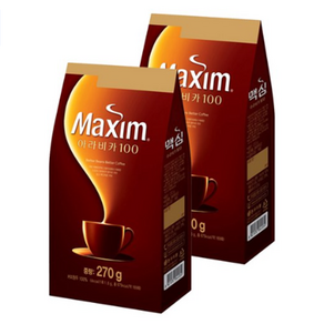 맥심 아라비카 100, 270g, 1개입, 10개