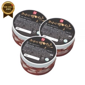 못난이 백명란 정성가득 500g 3통 총1.5kg [원산지:국산(부산광역시 서구)], 3개