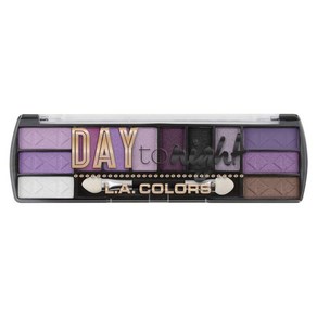 L.A COLORS 낮부터 밤까지 12컬러 아이섀도 팔레트 낮 0.28 Oz, CES427, Twilight_1 Count (Pack of 1), 1개