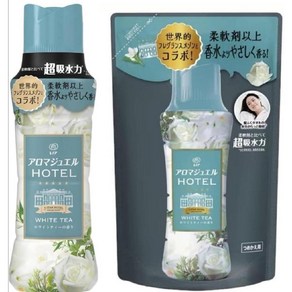 레노아 아로마쥬얼 섬유유연제 5성급 호텔 화이트티향 (유메후와) 바디 420ml + 리필 365ml, 1개