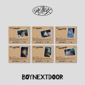 미개봉CD) 보이넥스트도어 (BOYNEXTDOOR) - 1st EP WHY.. (LETTER ve.) 6종세트