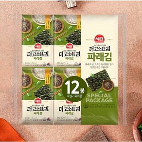 사조대림 더 고소한 김 파래김 4g 12봉, 1개