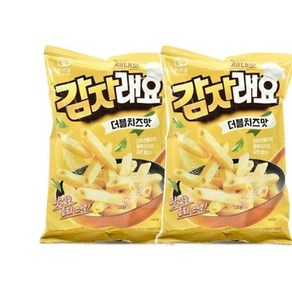 올가 우리밀 감자래요 더블치즈맛, 6개, 50g