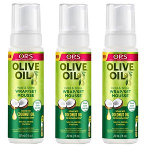 3개x207ml ORS 올리브 오일 무스 OLIVE OIL Mousse, 3개, 207ml