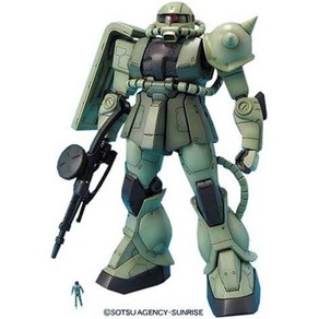 반다이 (BANDAI) MG 1100 MS-06 자쿠 II Ve.ONE YEAR WAR 0079 기동 전사 건담, 1개