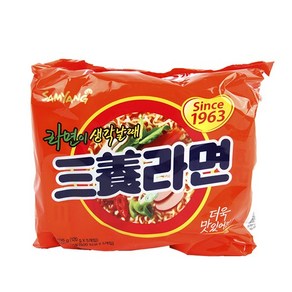 삼양라면 삼양 120g 5입, 10개