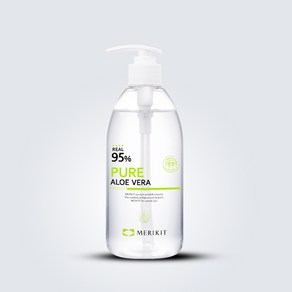 [당일발송] 메리키트 퓨어 알로에베라 95% 함유 진정젤 500ml+샘플키트증정, 1개, 500ml