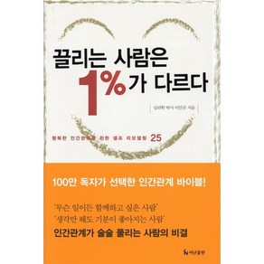 끌리는 사람은 1%가 다르다, 더난출판사, 이민규