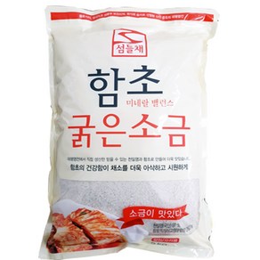 [태평염전] 간수뺀 함초 소금 5kg, 1kg, 1개