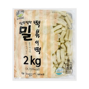 송학식품 말랑말랑 밀떡볶이 2kg X 6개 BOX