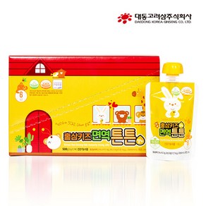 대동고려삼 홍삼키즈면역튼튼 50g x 10포 말캉말캉 워터젤리타입