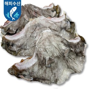 [해피수산] 대구목살(세척) 뽈살 냉동 대구 손질 세척까지 7kg 턱 뽈찜 가마살 머리 업소용, 1개