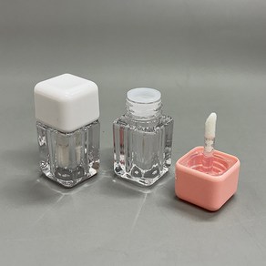 포포라운지 틴트 공병 립글로즈 용기 화장품 소분 만들기 재료 4ml, 1개, 핑크