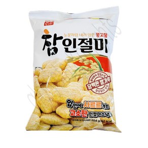 참 고소한 콩가루 인절미 과자, 3개, 204g